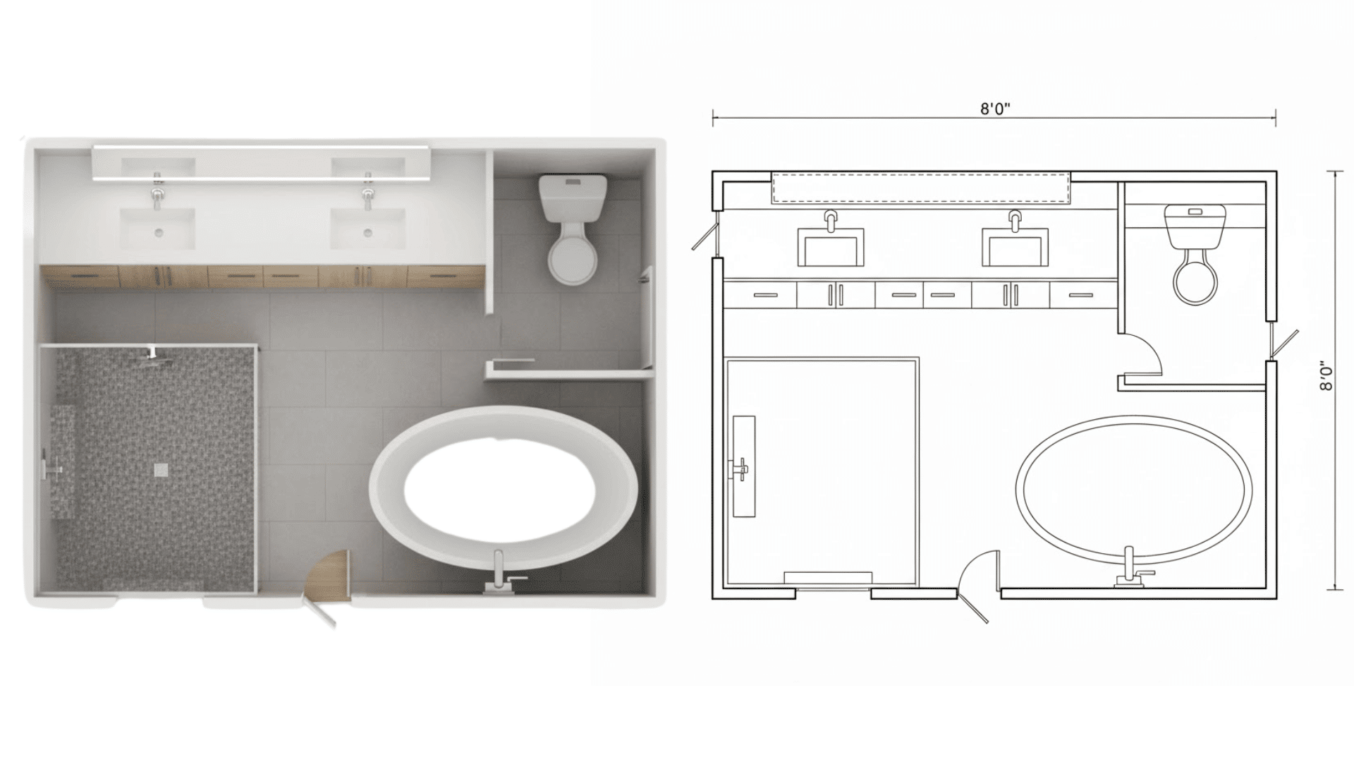6 PrimaryMaster Bathrooms