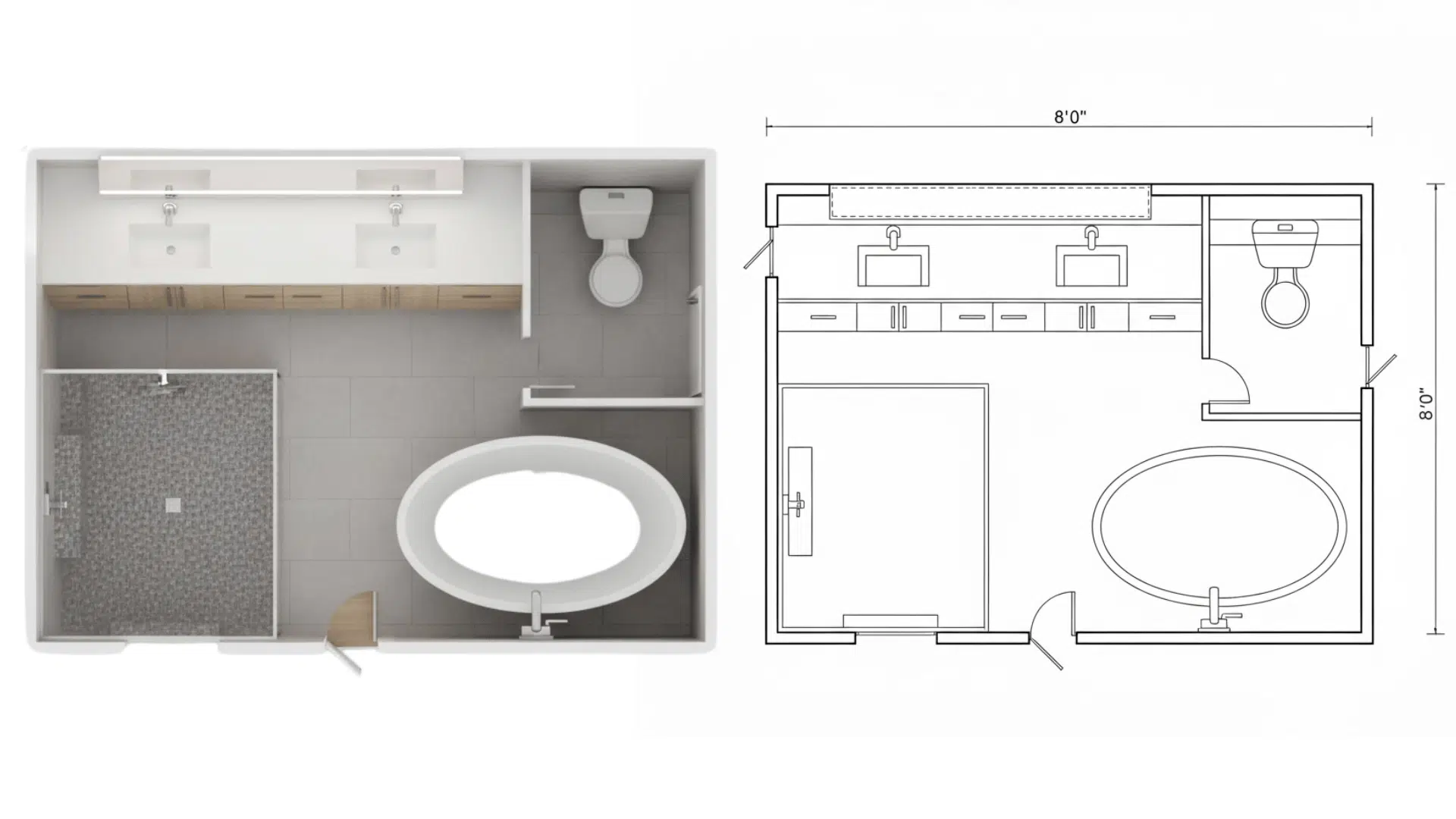 6 PrimaryMaster Bathrooms