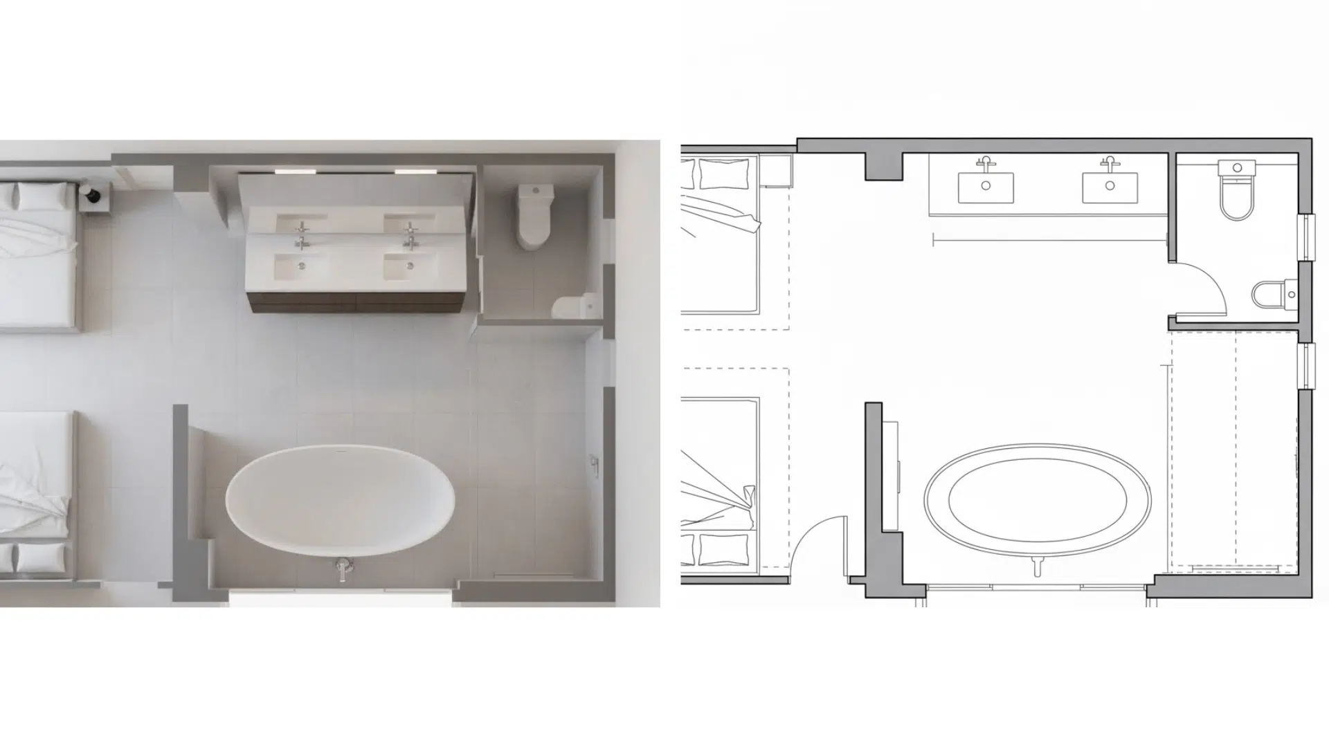 7 Open Concept Bathrooms