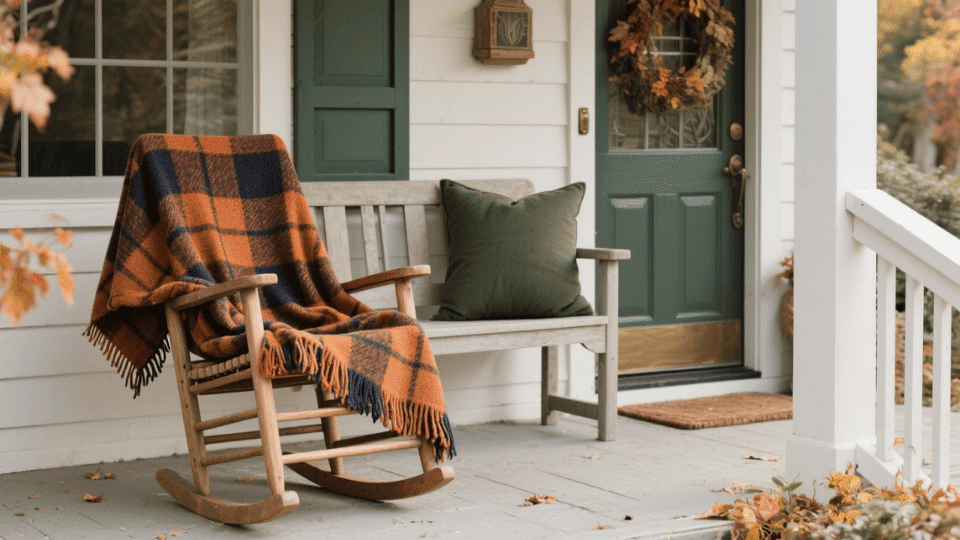 A Simple Plaid Blanket Accent