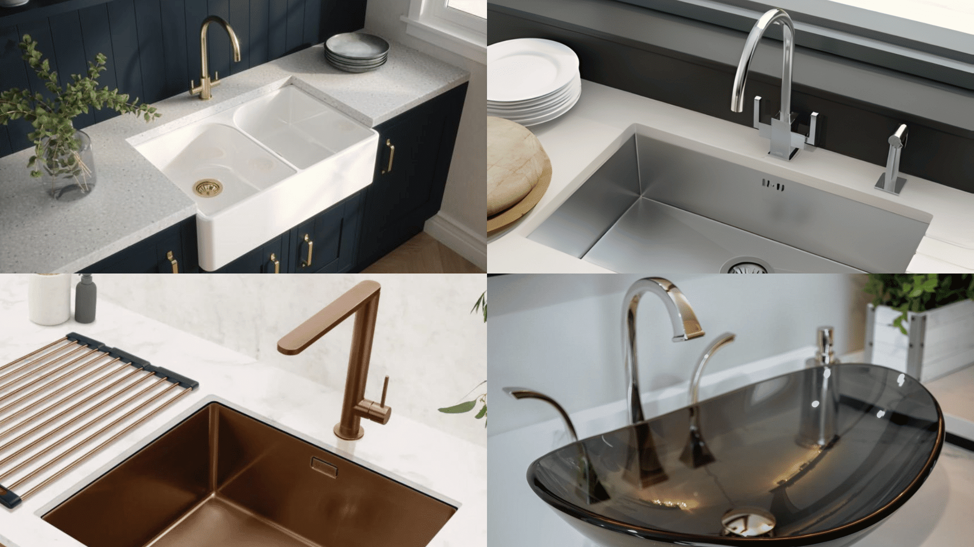 Best Materials for Different Sink Sizes and Styles