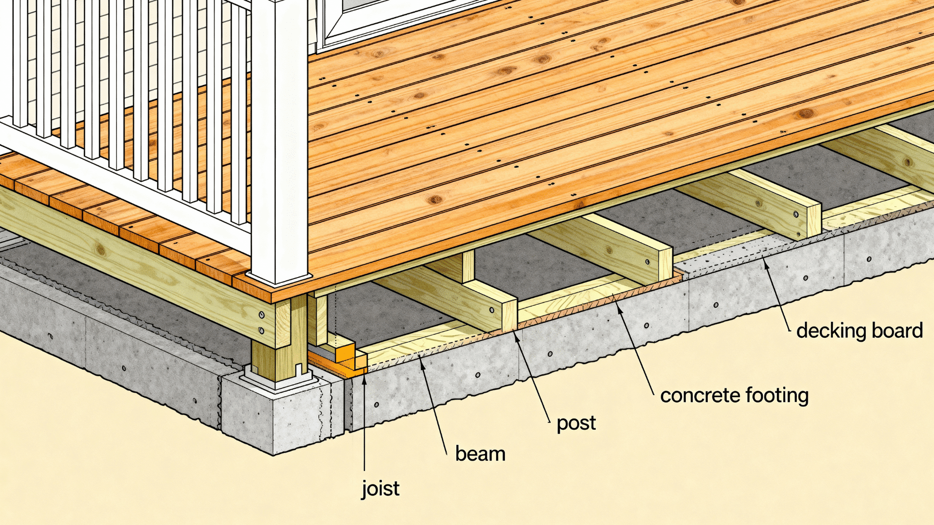 Key Components of a Deck’s Structure