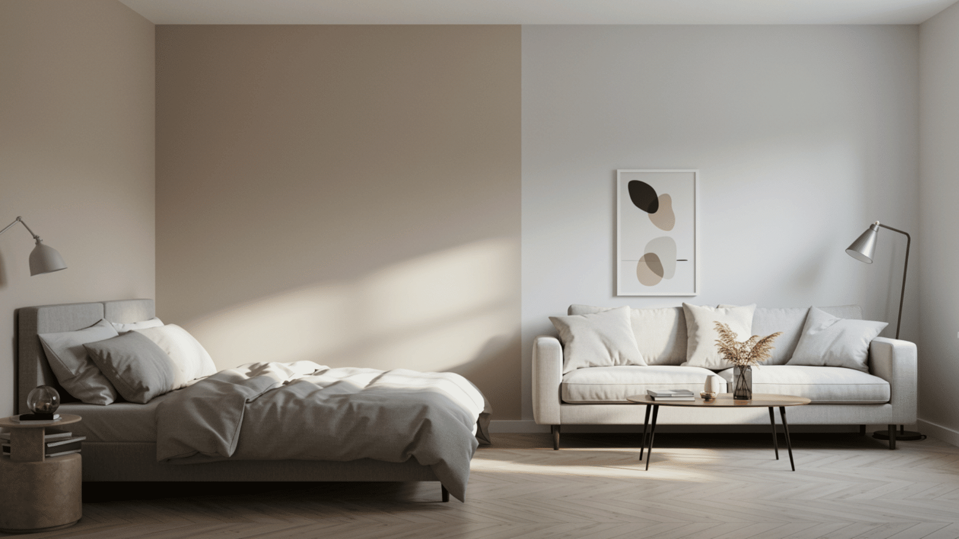 Living Rooms and Bedrooms