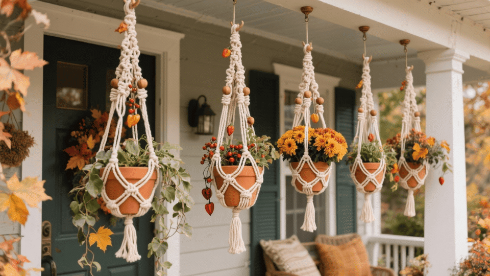 Macramé Hangers for Soft Boho Look