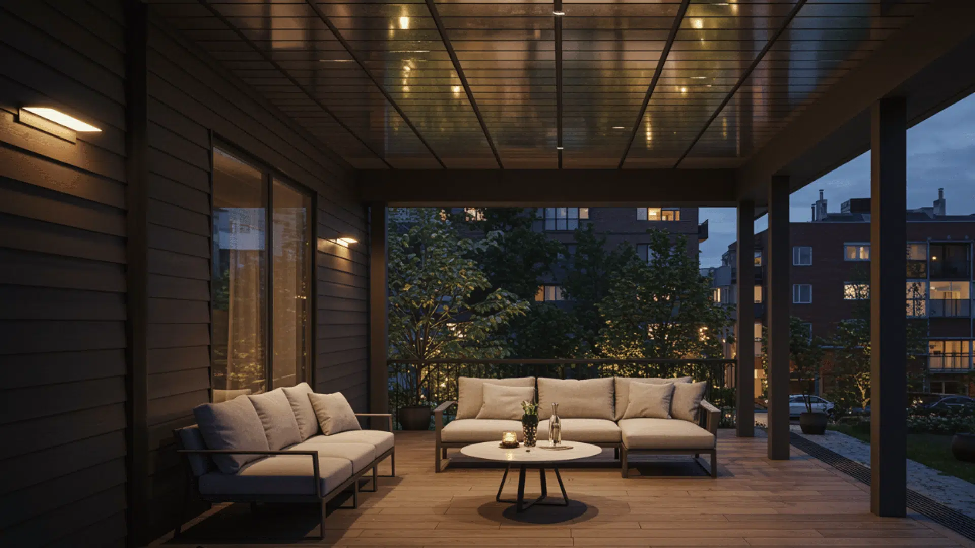Mirrored or Metallic Accents