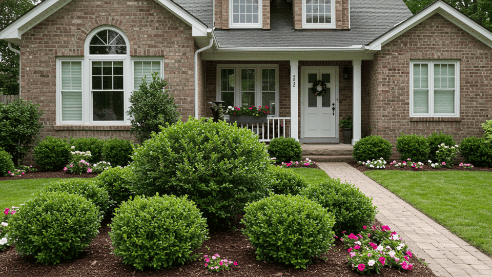 Plant Evergreen Bushes