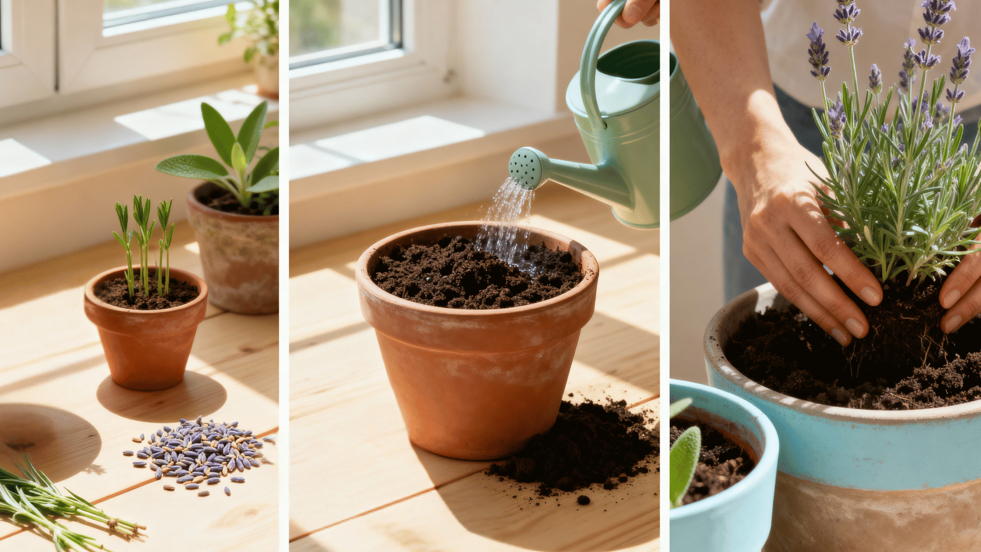 Planting Lavender Indoors