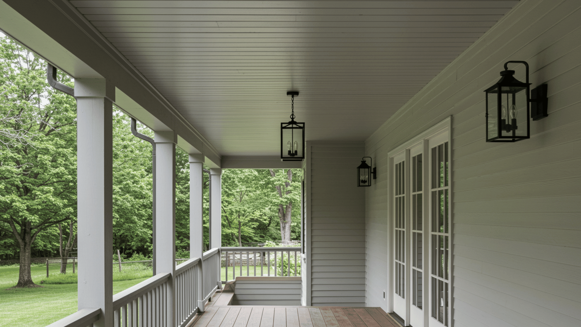 Soft Gray or Neutral Tongue and Groove