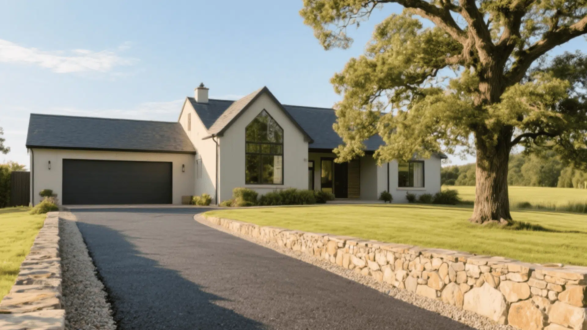 Tar and Chip Seal Driveway