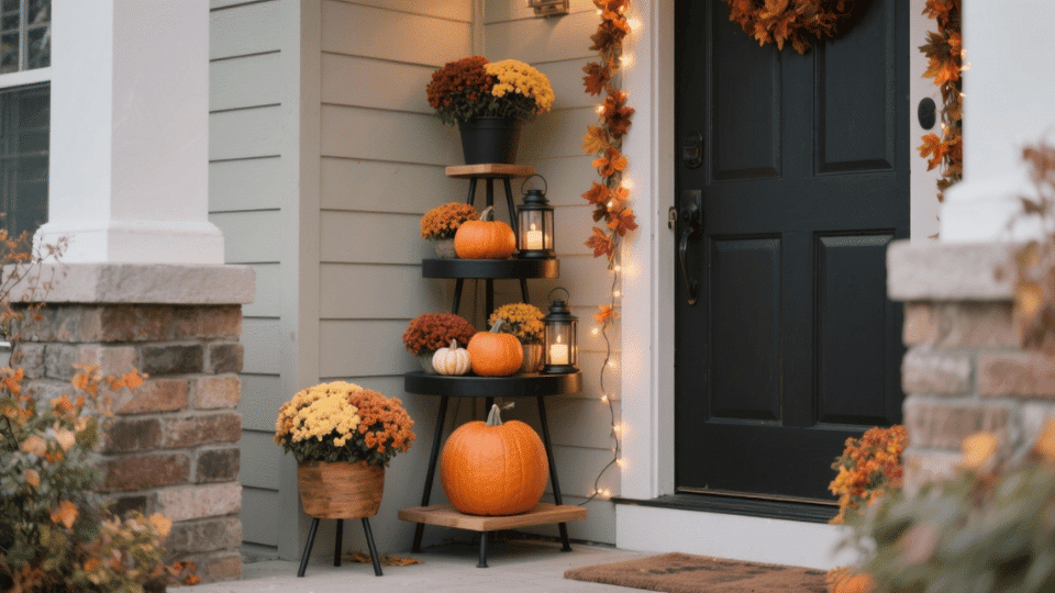 Tiered Plant Stands for Layered Height