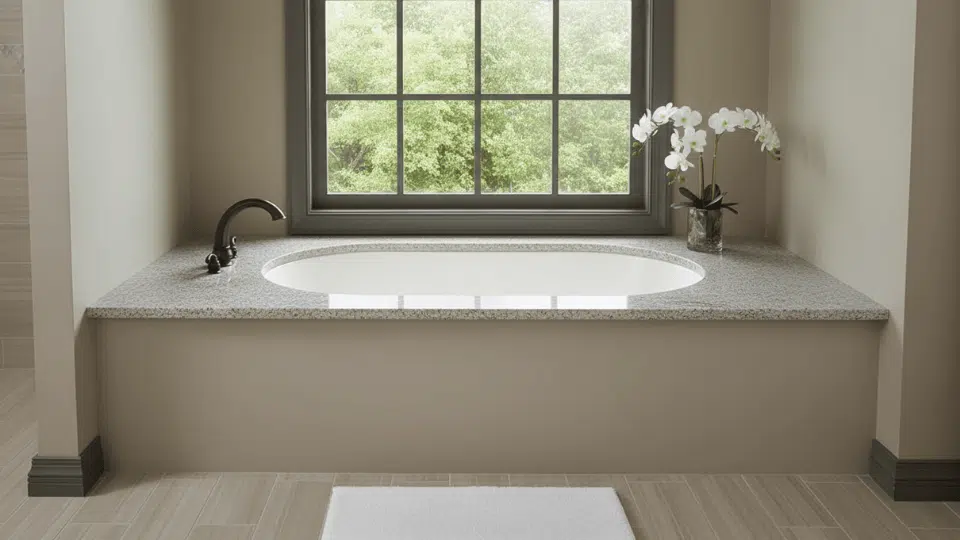 Undermounted Tub