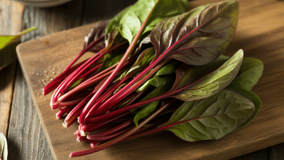 amaranth leaves red spinach