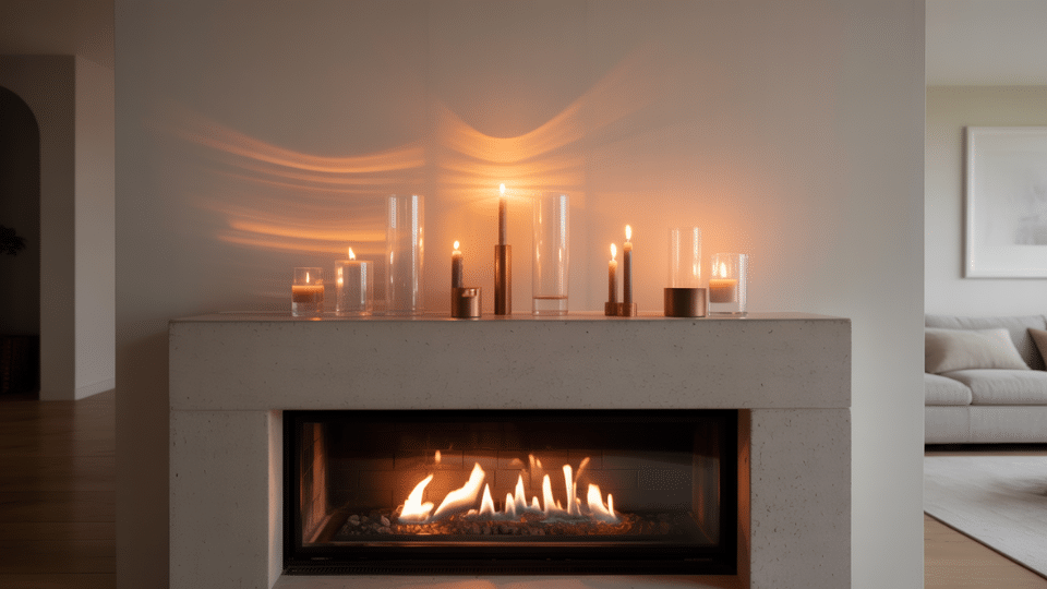 asymmetrical candle flow