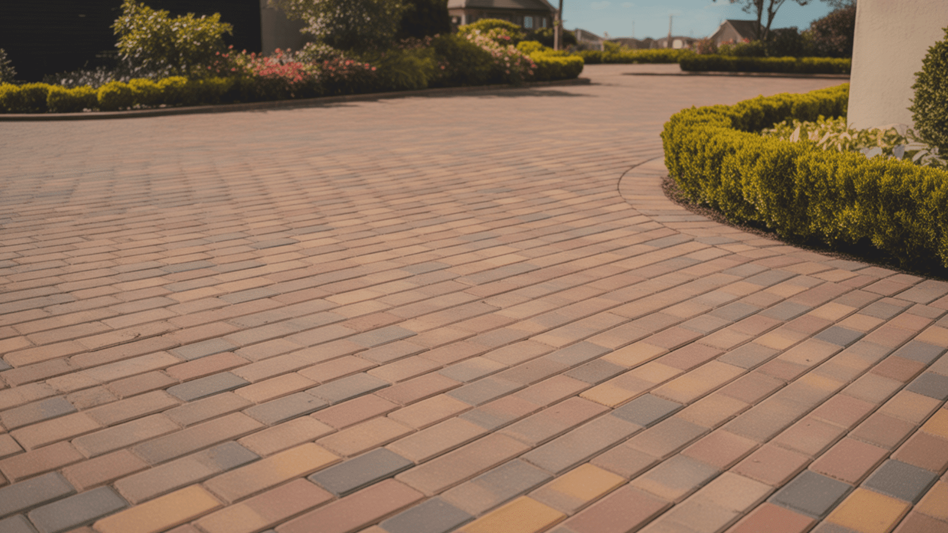 block paving interlocking pavers driveway