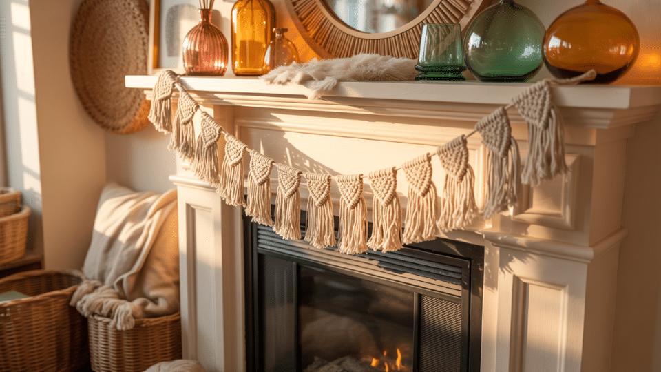 boho dream mantel