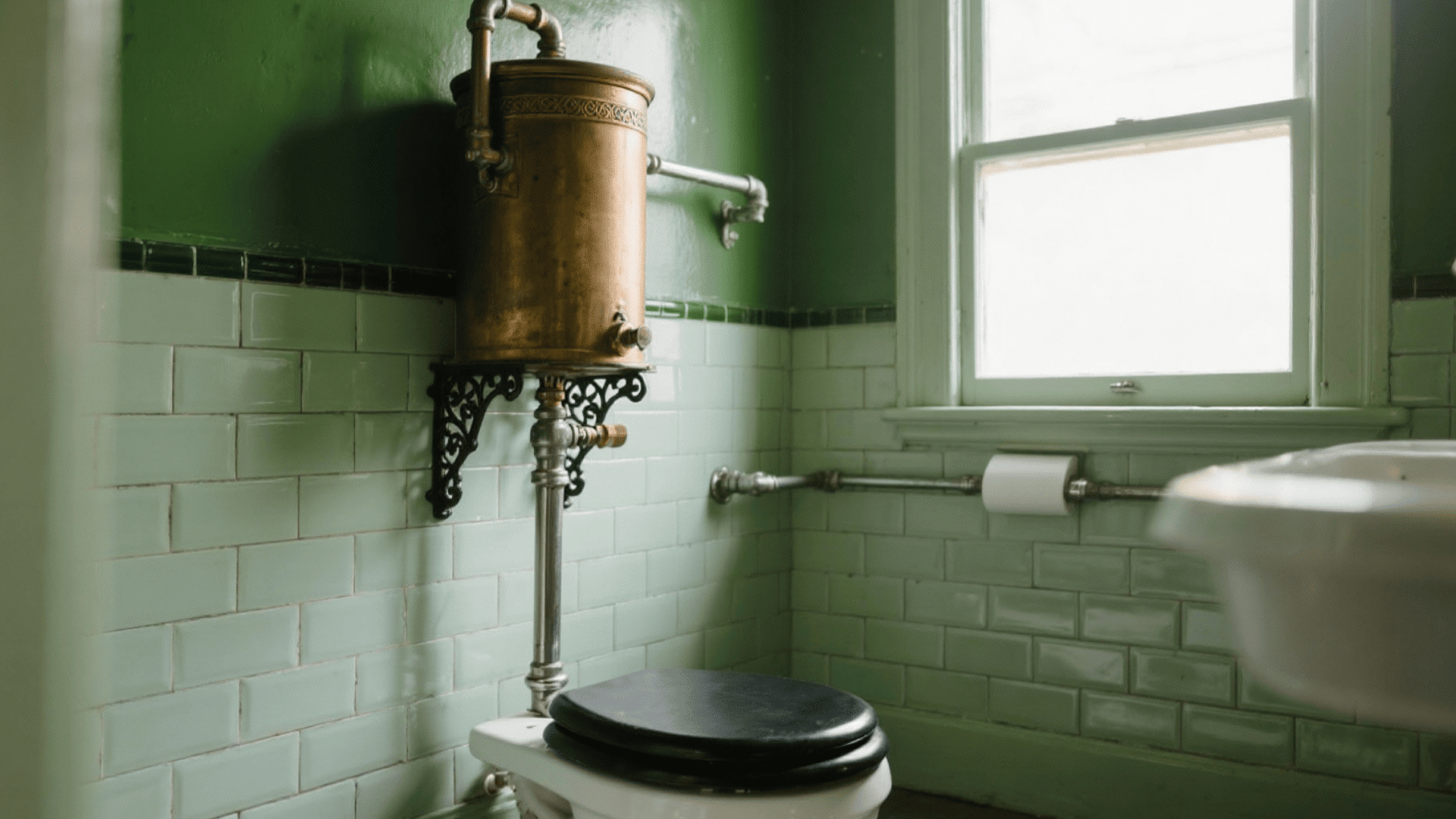 decorative wall mounted cistern brackets in cast iron or brass