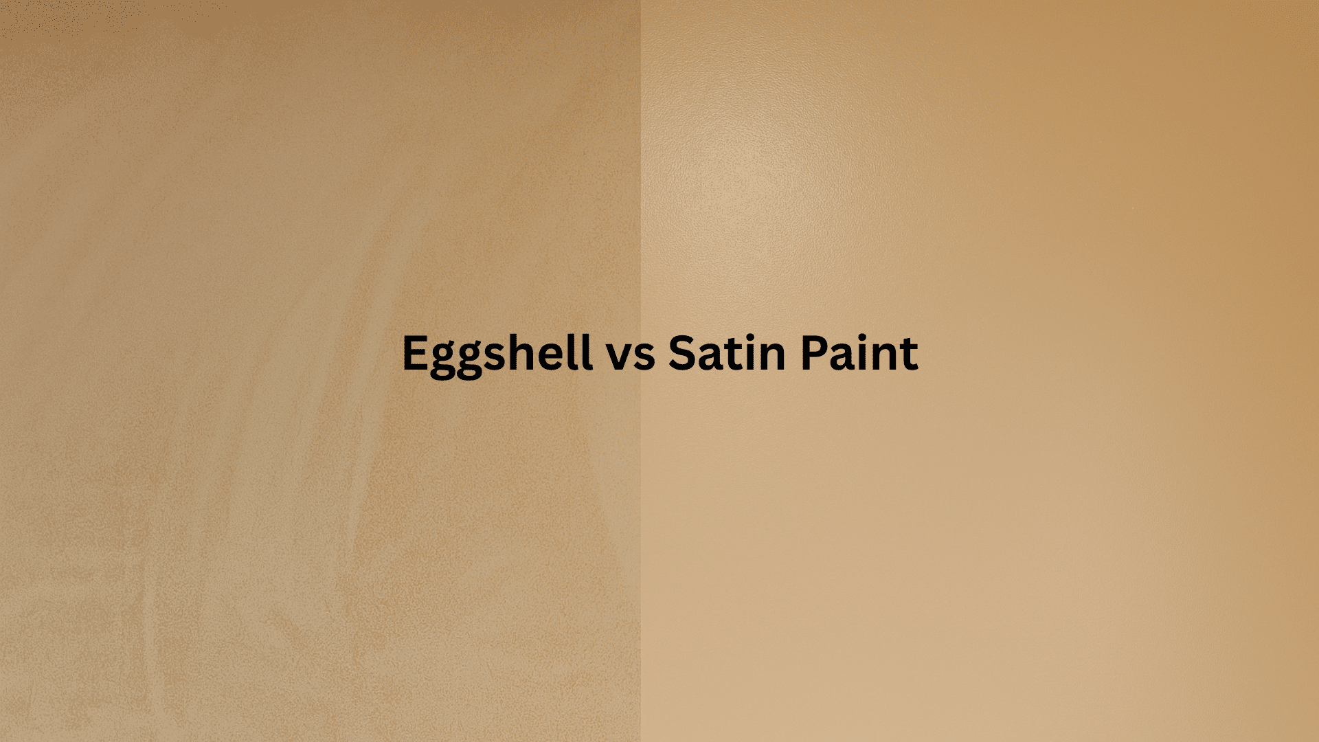 eggshell vs satin paint