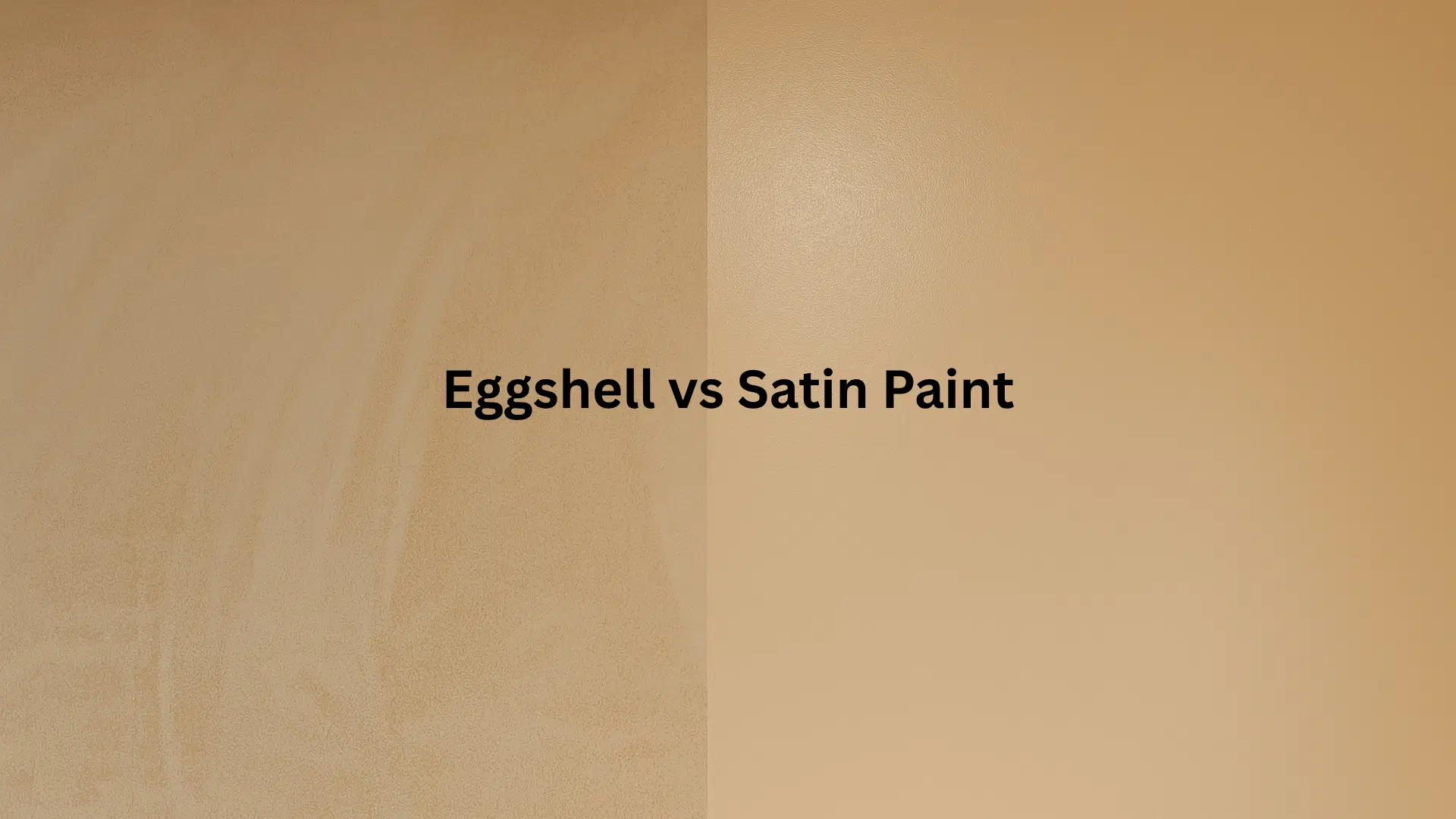 eggshell vs satin paint