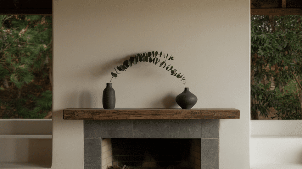 eucalyptus line mantel
