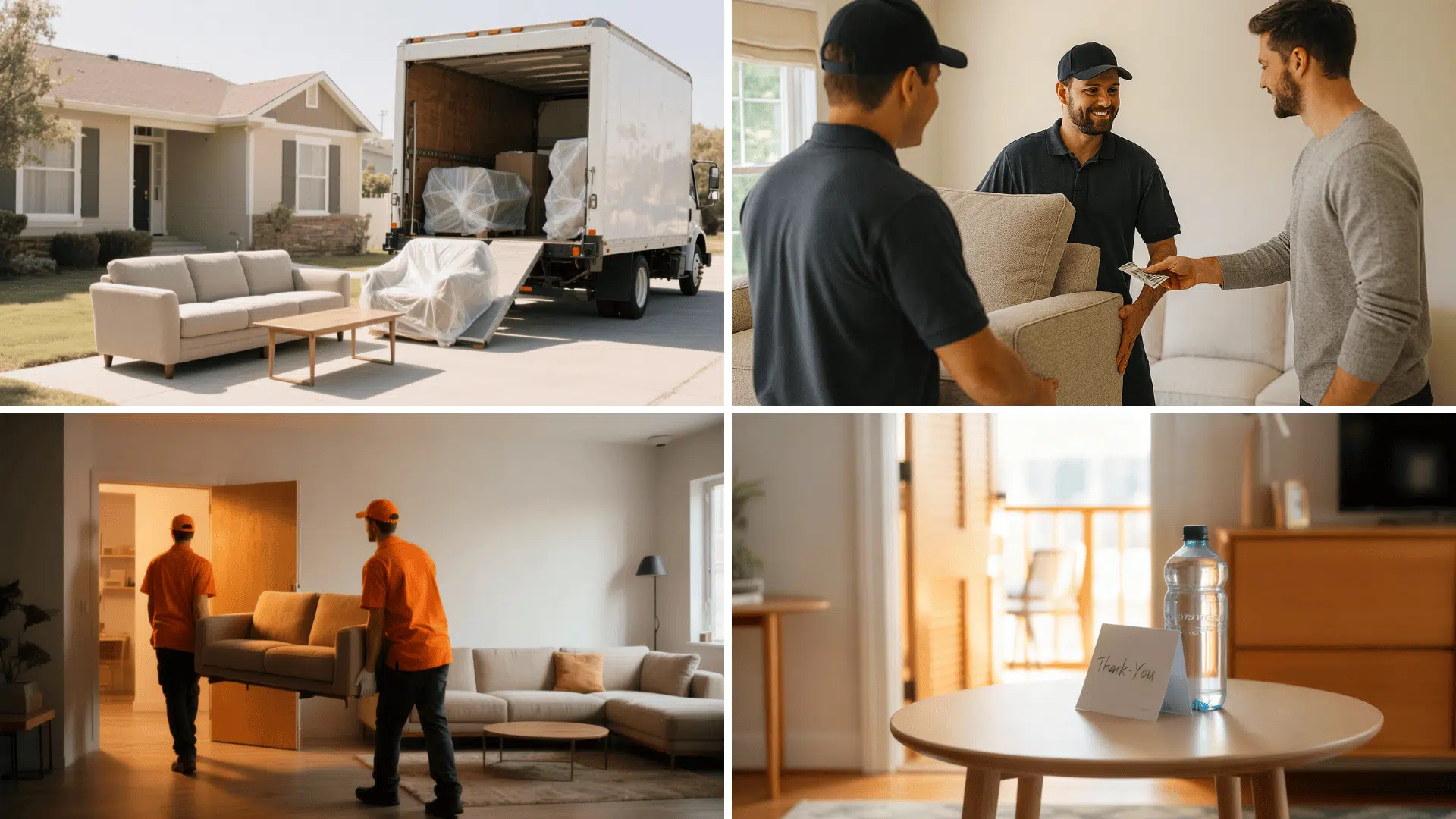 factors that influence furniture delivery tips