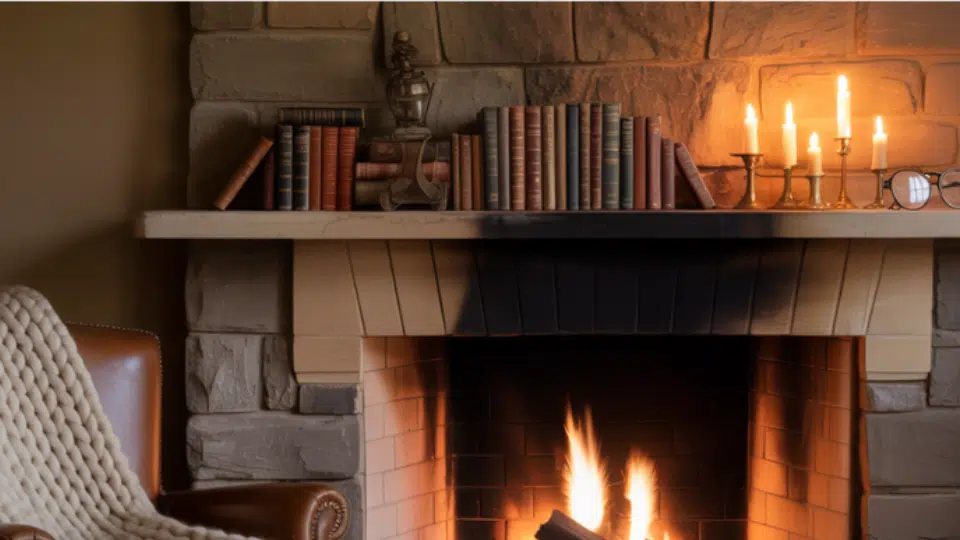 hearthside reading nook