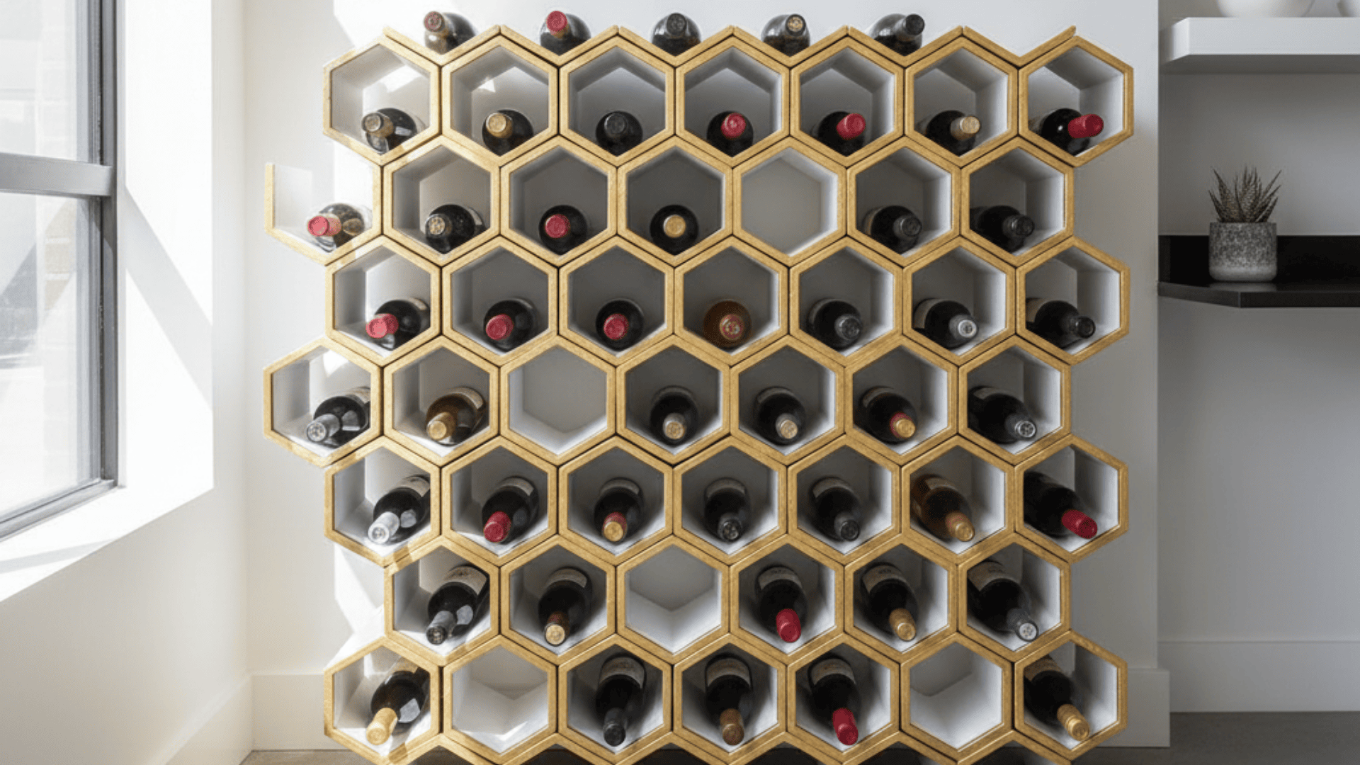 how to build your own diy wine rack at home