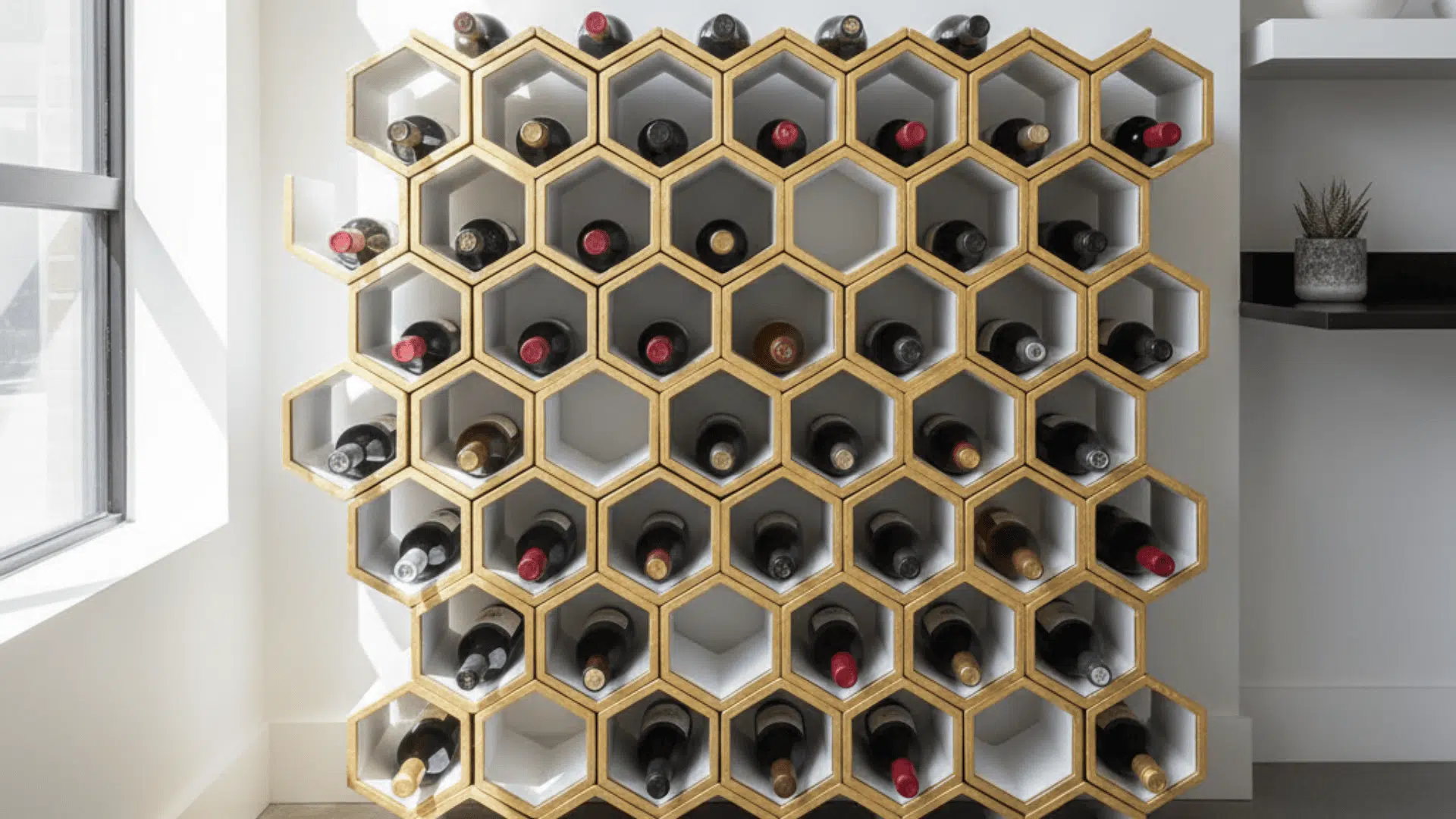 how to build your own diy wine rack at home