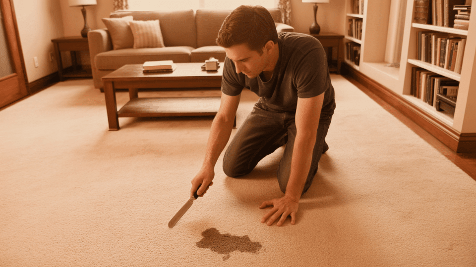 how to get wax out of carpet effectively