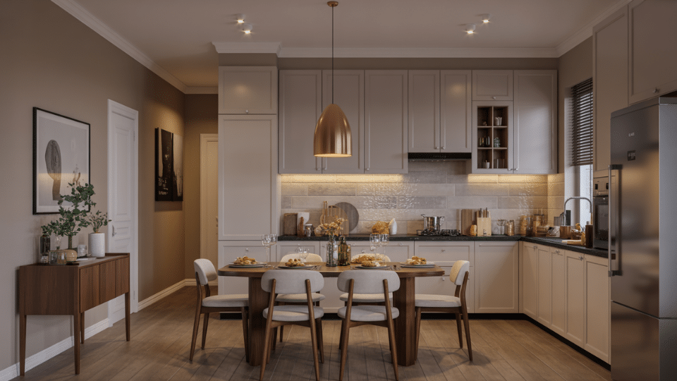 kitchen and dining room paint finish