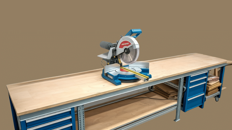 miter saw station