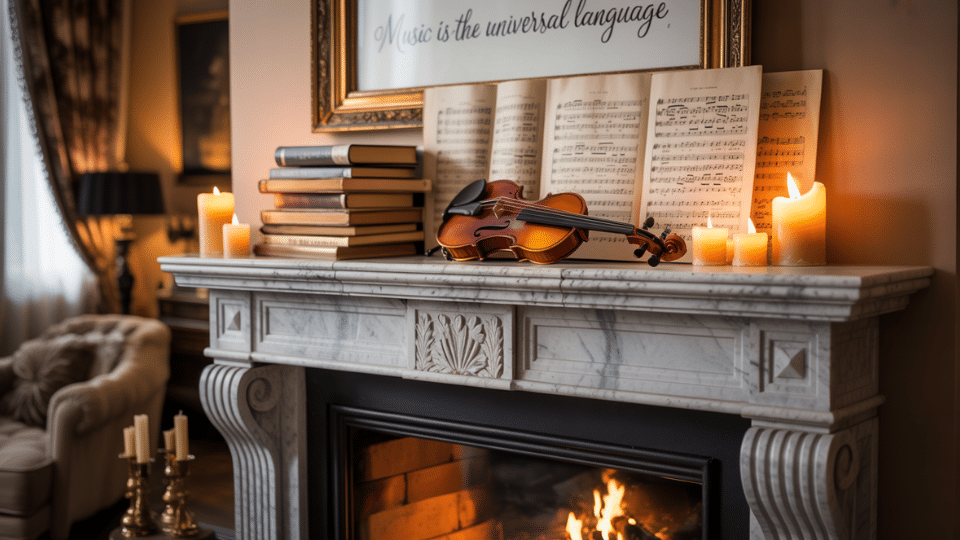 musicians mantel