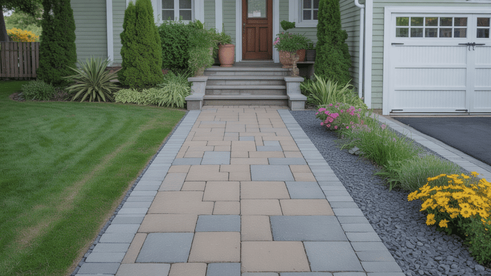 paver walkway
