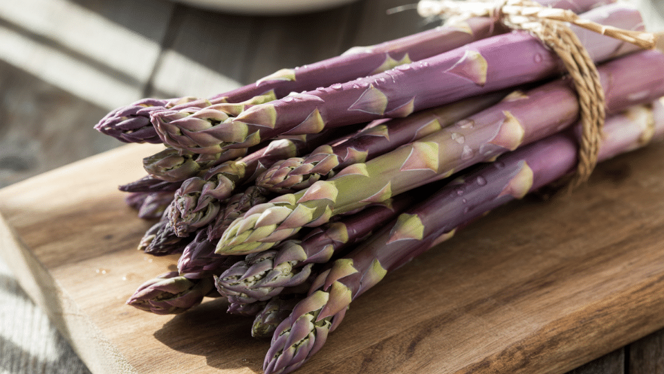 purple asparagus