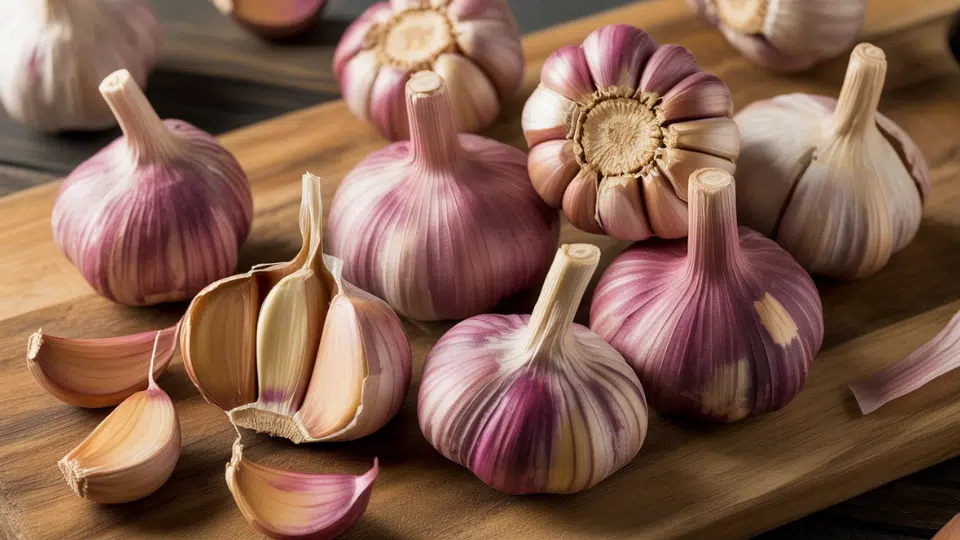 purple garlic creole garlic