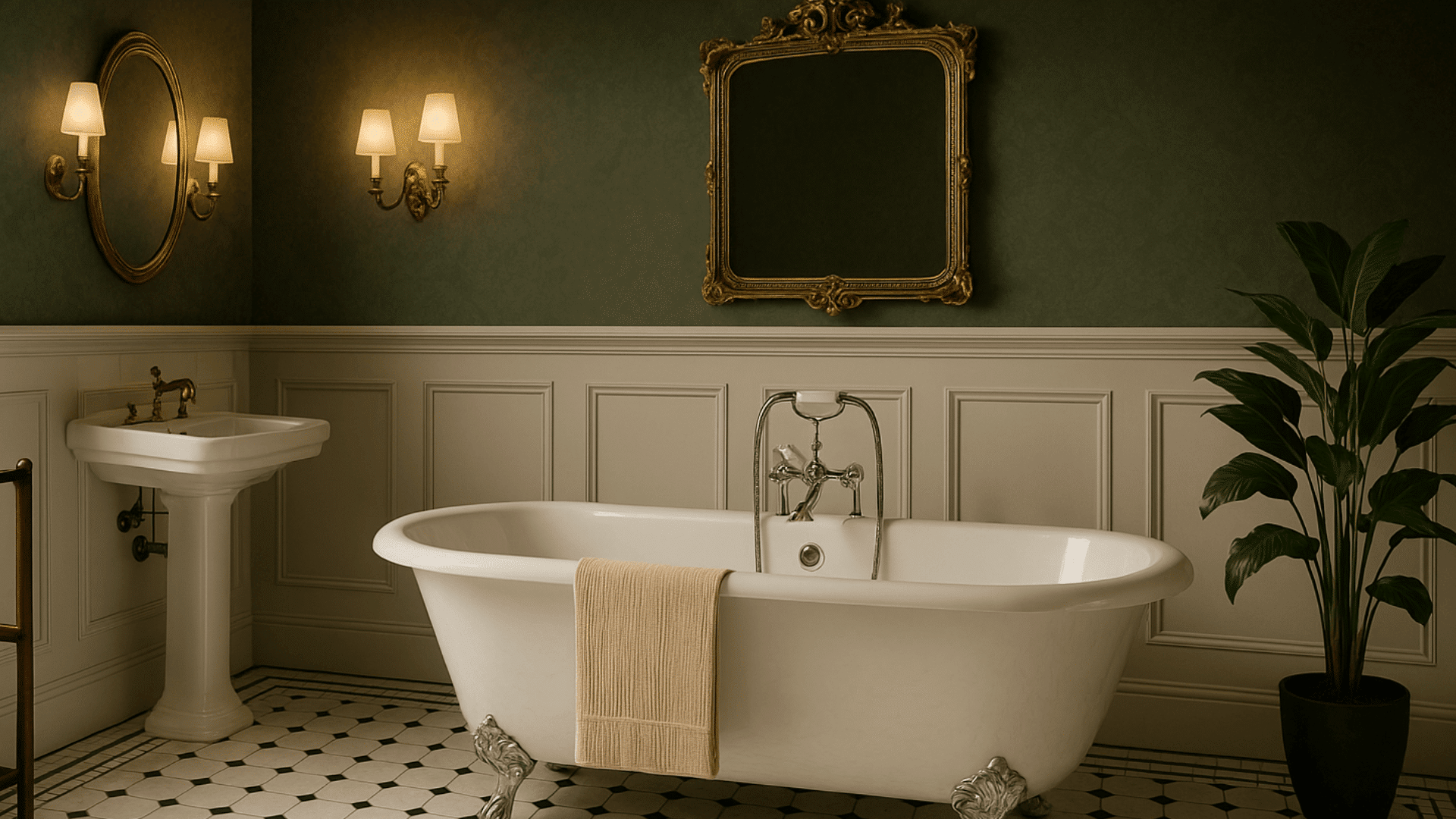 rhombus mosaic tiles