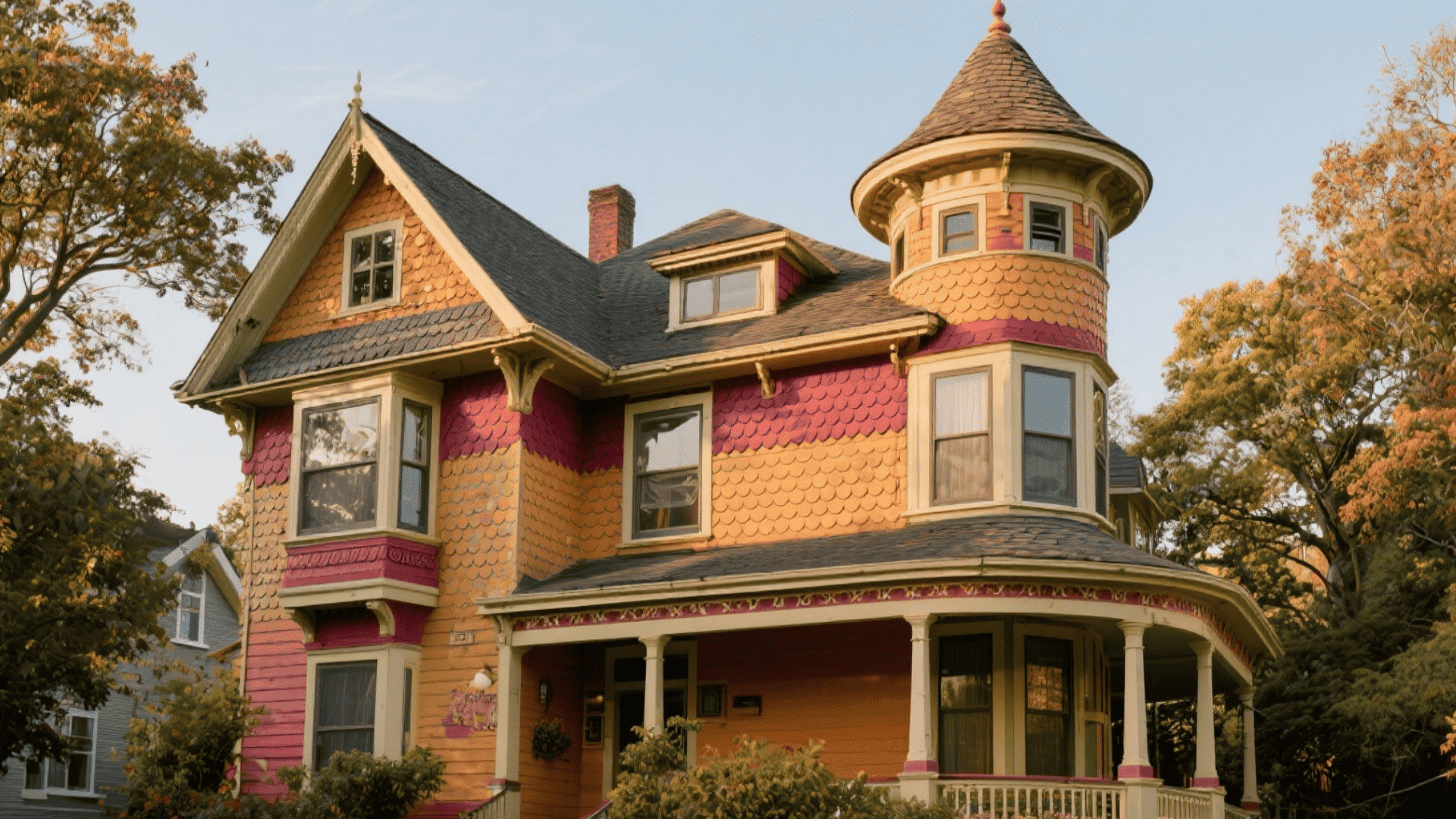 scallop or fish scale shingles