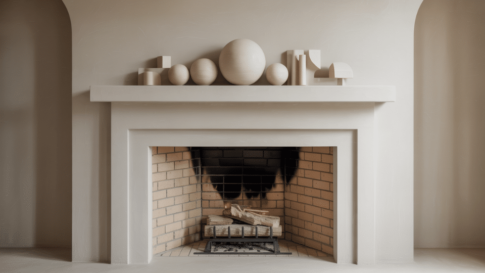 sculptural simplicity display