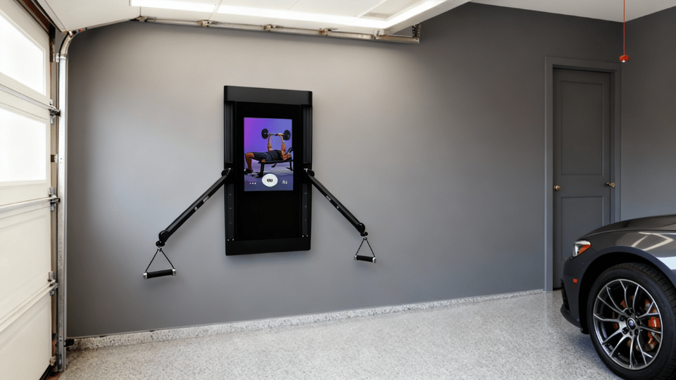 smart wall gym digital system