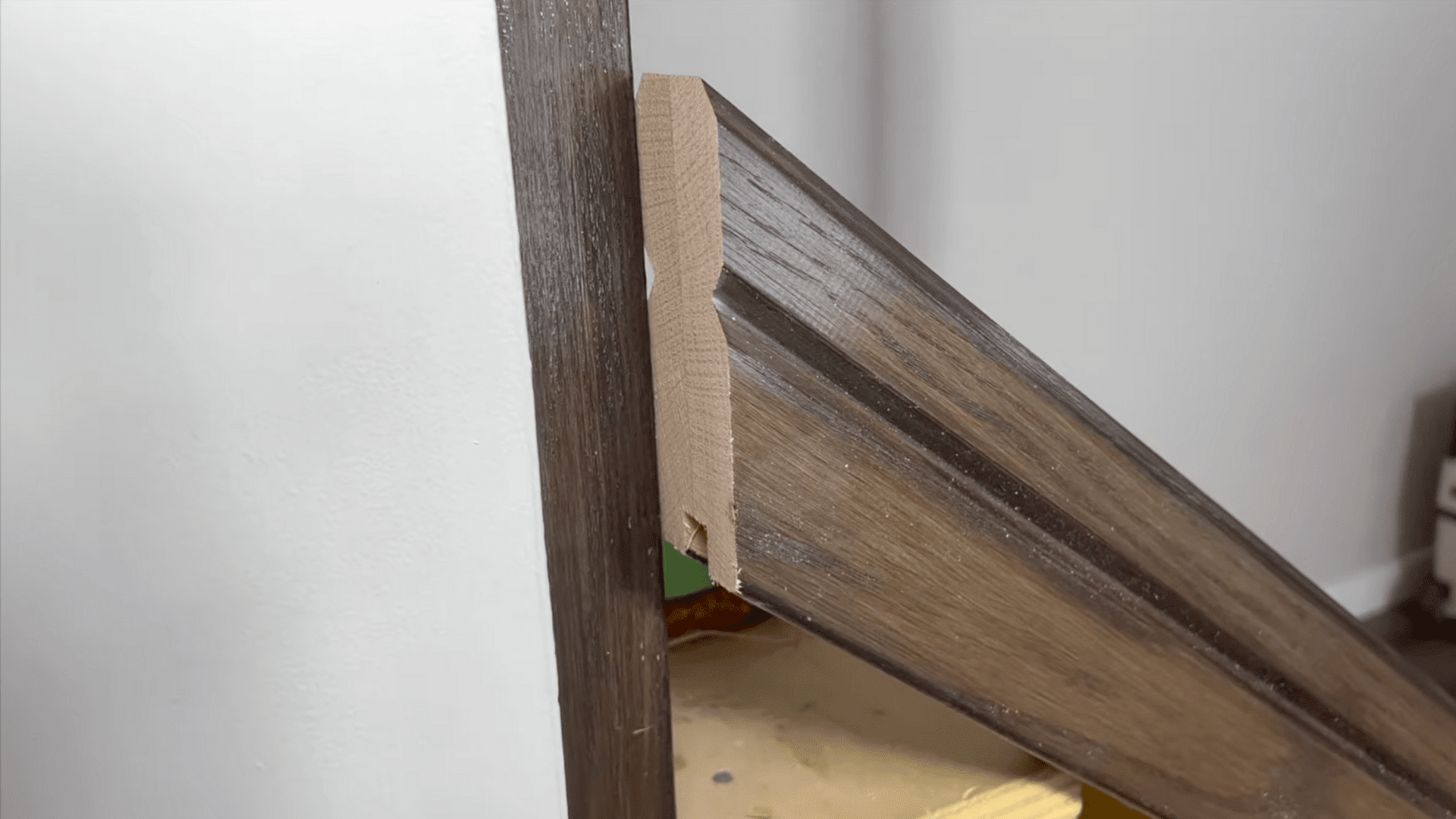 step 1 measure mark and cut the angles