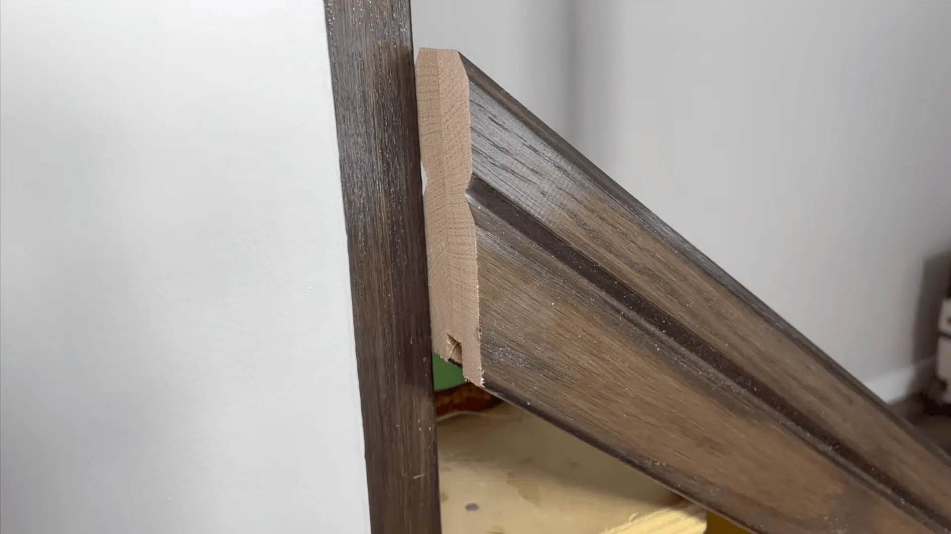 step 1 measure mark and cut the angles