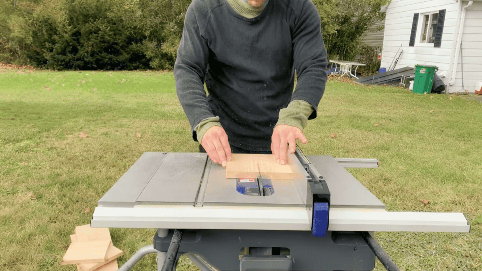 step 2 cut and shape the boards