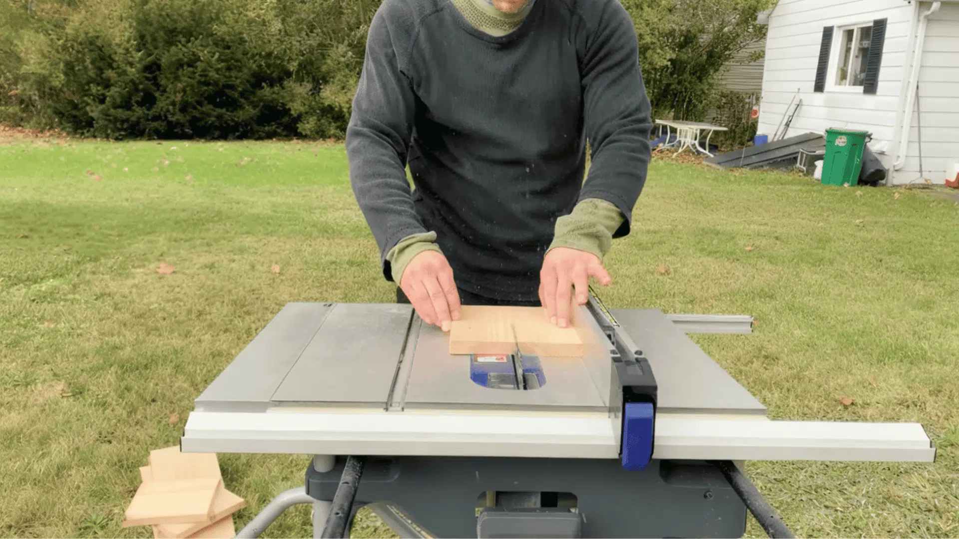 step 2 cut and shape the boards