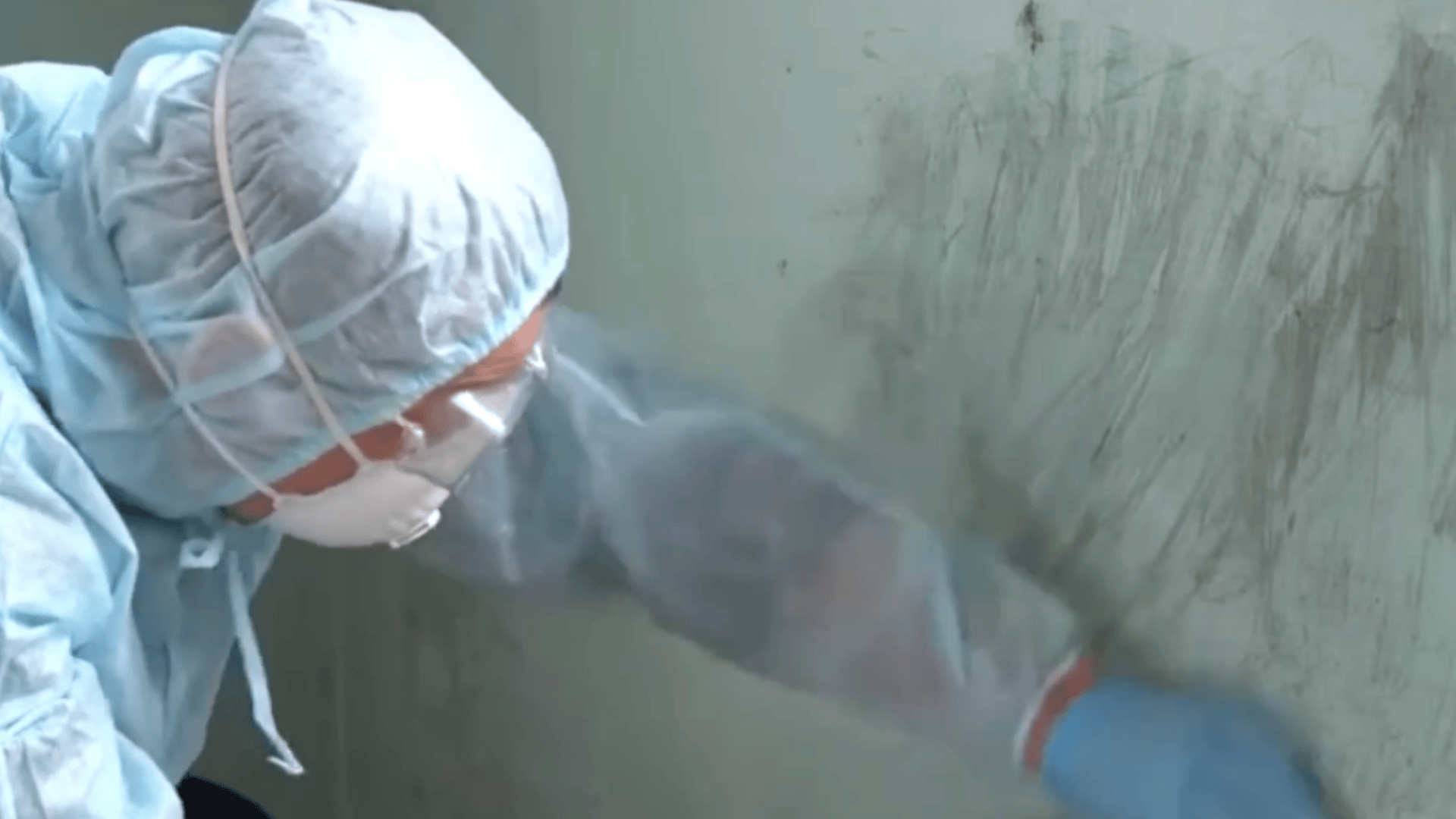 step 3 spray dwell and scrub thoroughly