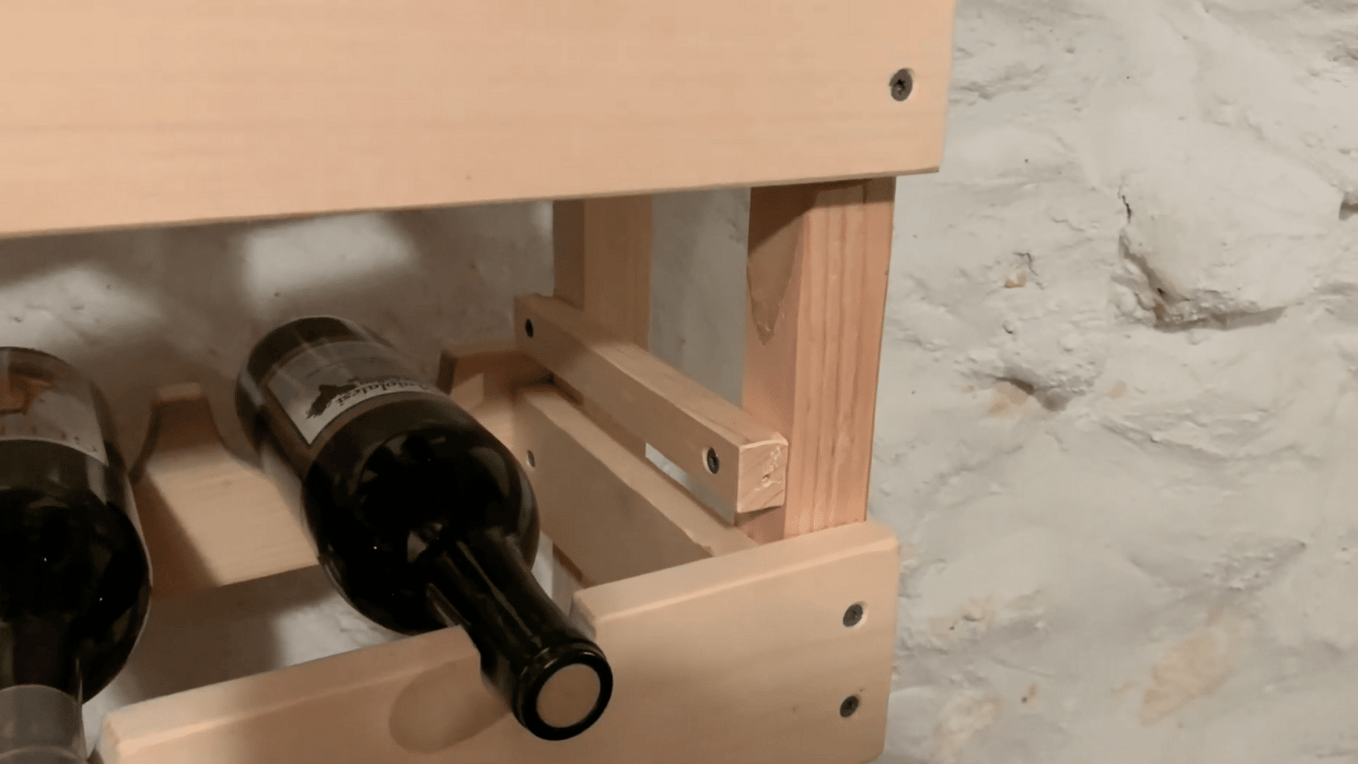 step 4 secure and adjust the bottle supports