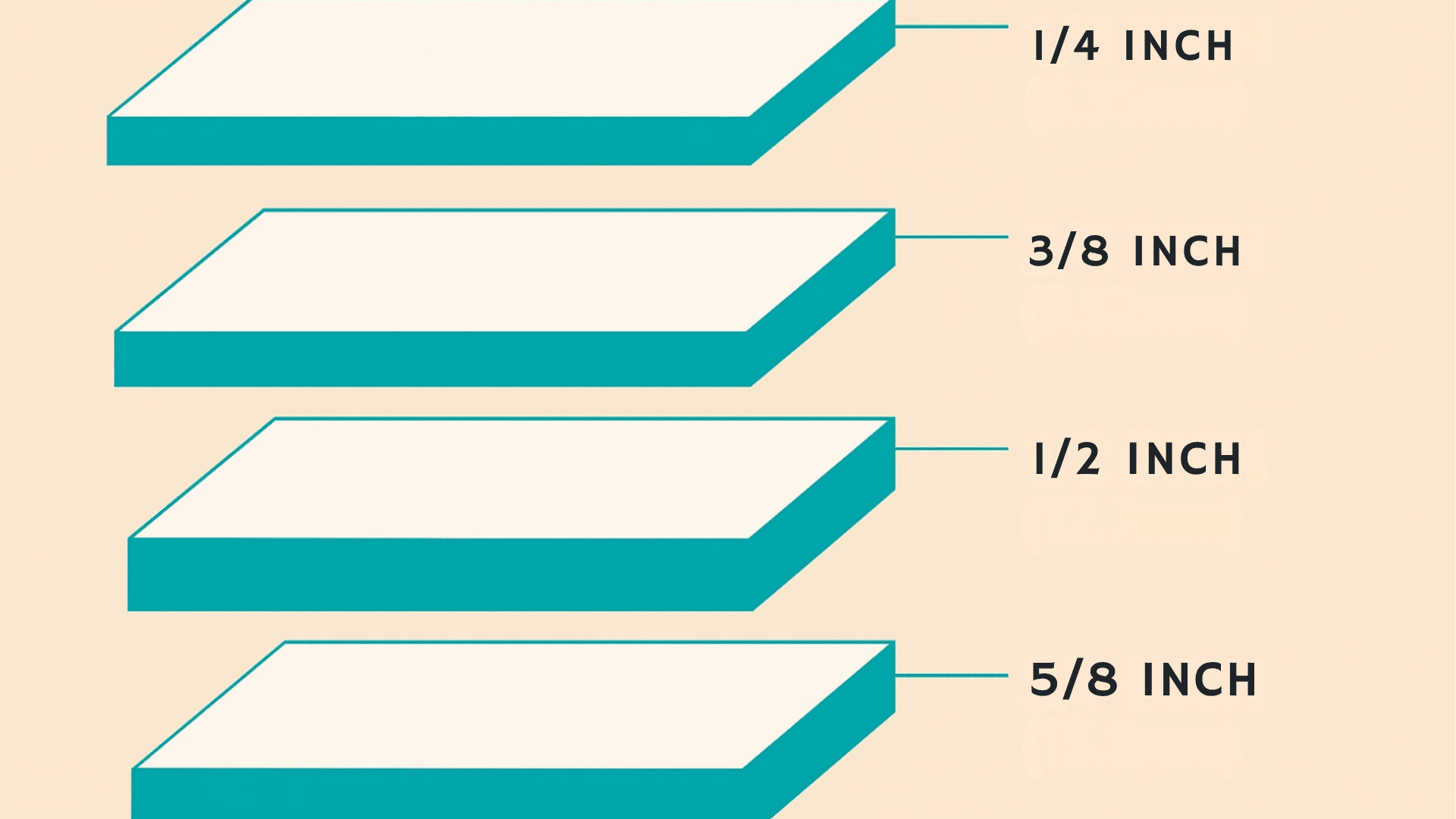 understanding the drywall thicknesses
