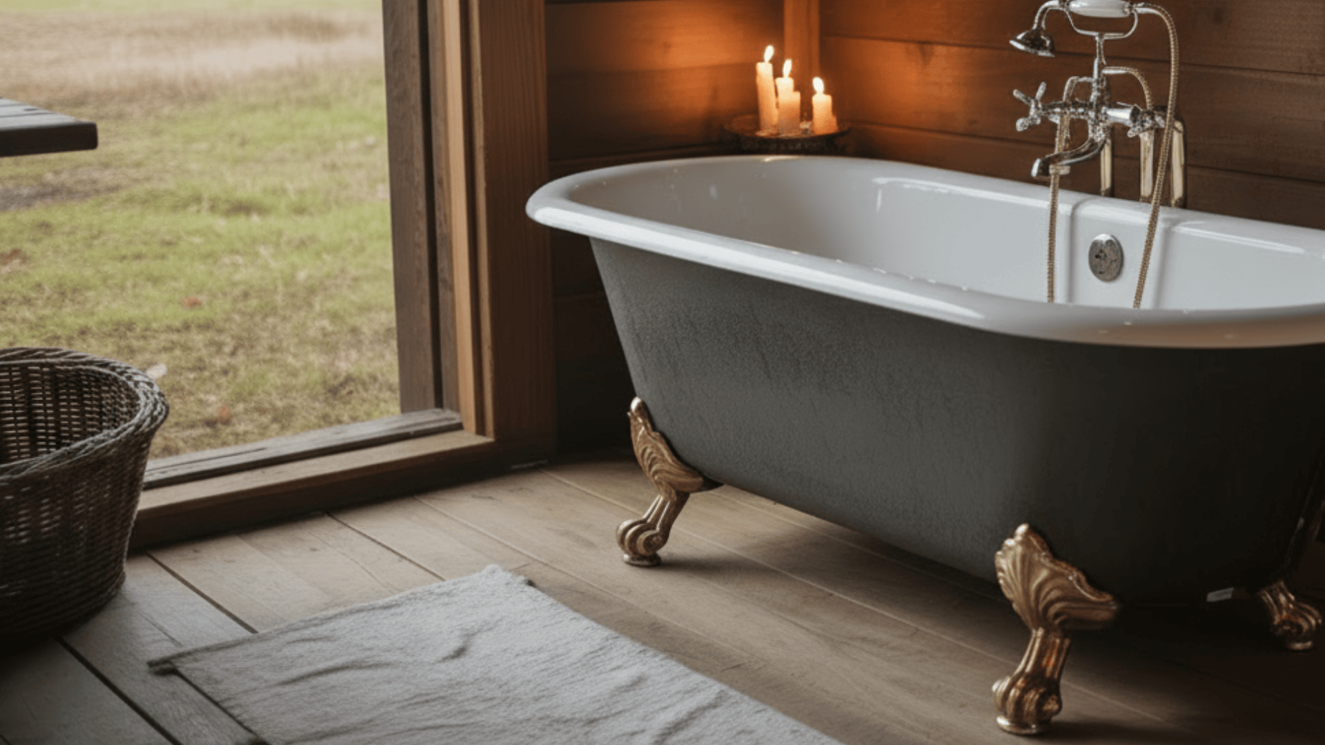 victorian freestanding clawfoot bathtub
