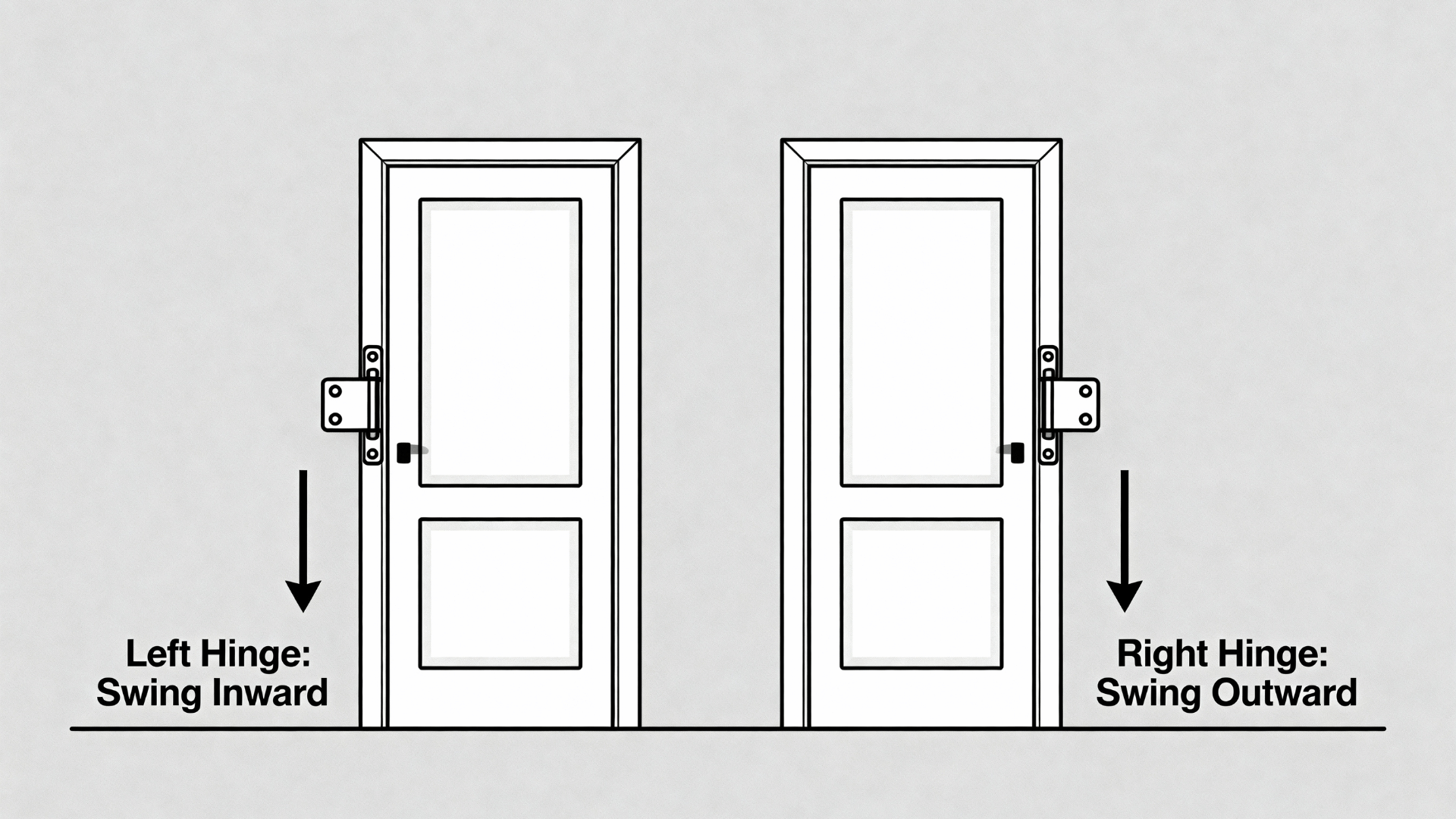 what does left hand vs right hand door mean