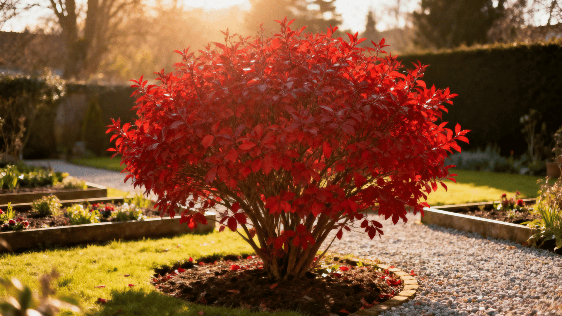 when to trim burning bush