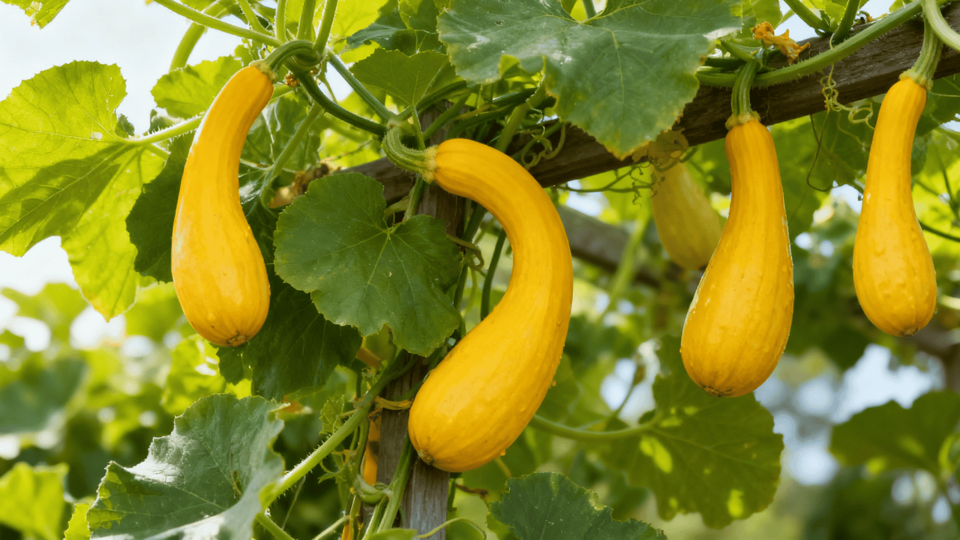 yellow crookneck vsquash
