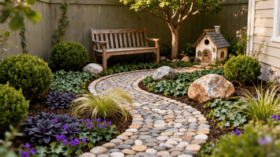 Corner Backyard Fairy Scene